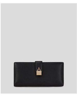 Karl Lagerfeld Autograph Vorhängeschloss Cont Cartera Für Damen - Weiß