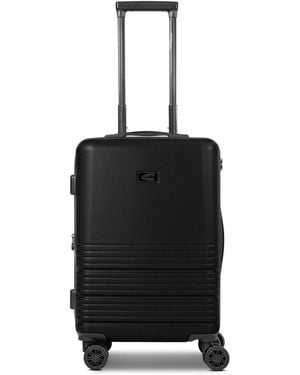Camel Active Hanoi 4 Rollen Kabinentrolley S 55 Cm Mit Dehnfalte Für Herren - Schwarz