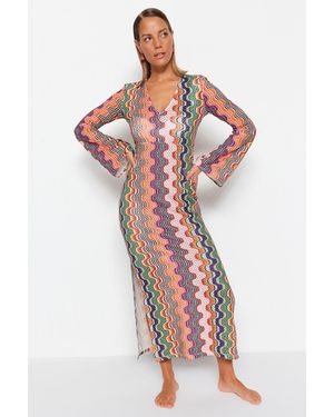 Trendyol Kleid basic - Rot