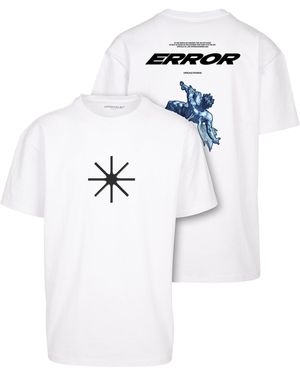 Upscale by Mister Tee Error Oversize Tee Für Herren - Weiß