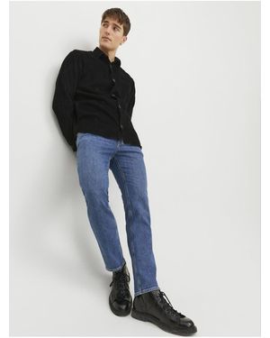Jack & Jones Normale Passform Jeans Jjiclark Jjoriginal Am 379 Normale Passform Jeans Für Herren - Blau