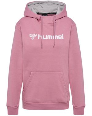 Hummel Hmlmover Baumwoll-Hoodie Für Damen - Pink