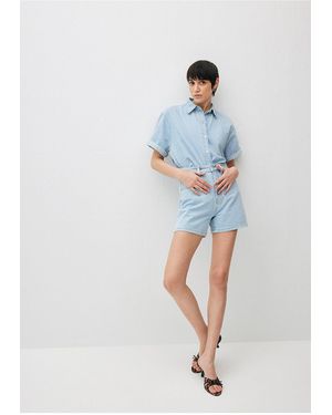 Mavi Verna 90Er-Jahre-Jeansshorts - Blau