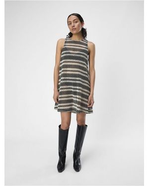 Object Minikleid Gewebtes Für Damen - Weiß