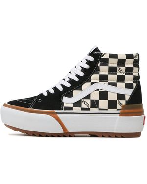 Vans Sneakers Weiß, Erwachsene Für Damen - Schwarz