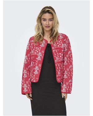 ONLY Steppjacke Onlelvira Steppjacke Für Damen - Rot