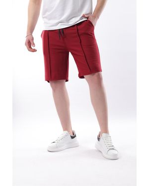 Madmext Burgunderrote Shorts Mit Taschen Für Herren