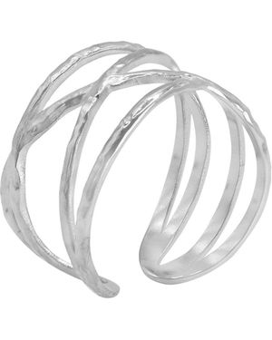 Heideman Fingerring Pullu Modisch Für Damen - Weiß