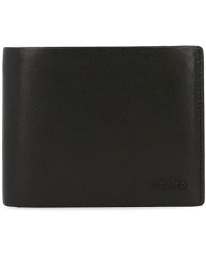 Picard London 1 Geldbörse Rfid Schutz Leder 12 Cm Für Herren - Schwarz