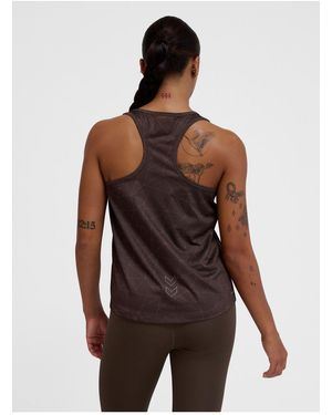 Hummel Hmlcourt Aop Light Weight Tanktop W Für Damen - Braun