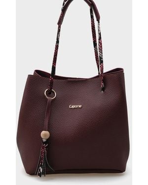 Capone Outfitters Merida Umhängetasche Für Damen - Lila