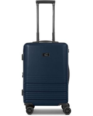 Camel Active Hanoi 4 Rollen Kabinentrolley S 55 Cm Mit Dehnfalte Für Herren - Blau
