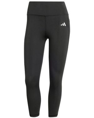 adidas Opt Ess St 3/4 Leggings Iy9243 Für Damen - Schwarz