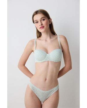 Penti Bloom Lace Spitzen-Bh - Grün