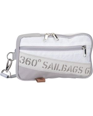 360 Grad Gürteltasche Nautik - Grau
