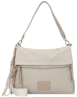 Fredsbruder Carry Me Everywhere Schultertasche 34 Cm Für Damen - Weiß