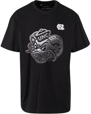 Mister Tee North Carolina Chrome Logo Oversize Tee Für Herren - Schwarz