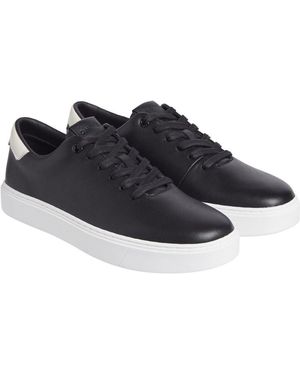Calvin Klein Oxford Low Top Schnürschuhe Für Herren - Schwarz