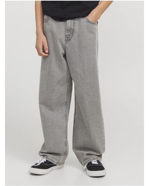 Jack & Jones Baggy Fit Jeans Jjialex Jjoriginal Sq 852 Noos Jnr Baggy Fit Jeans Junior Für Herren - Grau