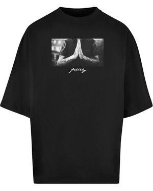 Mister Tee Pray New Huge Tee Für Herren - Schwarz