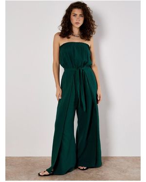 Apricot Bandeau-Tetra-Overall Für Damen - Grün