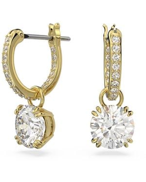Swarovski Constella Goldfarbene Ohrringe 5638802 Für Damen - Mettallic