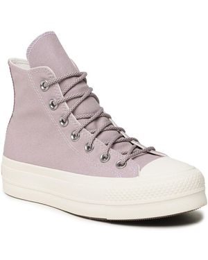 Converse Schuhe Lila Erwachsene Für Damen - Natur