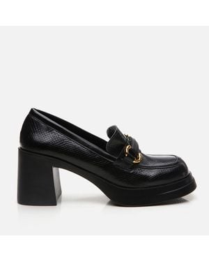 Hotiç Schwarzer Loafer Für Damen