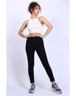 Ramrod Lifting Super Skinny Jeans Slim Fit Skinny Leg Jeans, Die Sie Schlank Aussehen Lassen Für Damen - Blau