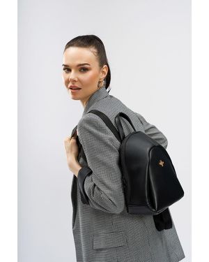 Lucky Bees Mittelgroßer Rucksack Für Damen - Grau