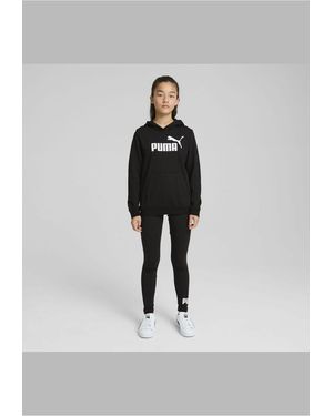 PUMA Ess No. 1 Logo Hoodie Für Damen - Schwarz