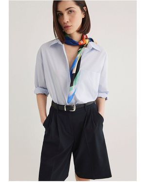 Mavi Bedrucktes Bandana-Modell: -70865 Für Damen - Blau