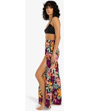 Billabong Relaxed-Fit-Hose Features Enthalten: Sammlung: Sol Searcher-Kollektion, Stoff: Visco Für Damen - Weiß