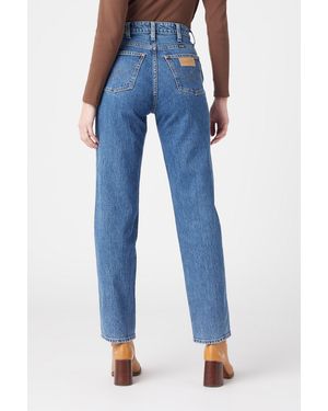 Wrangler Winter Straight Mom Hue Schuhe Für Damen - Blau