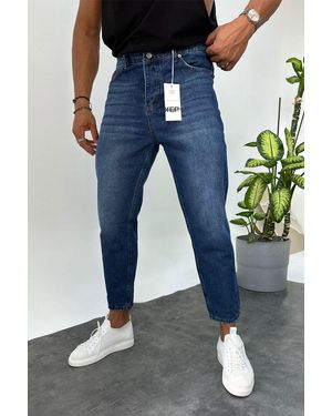 MADZEYMODA Boyfriendjeans - Blau