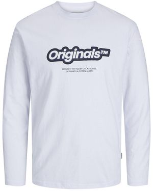 Jack & Jones T-Shirt Logo T-Shirt Mini Für Herren - Weiß