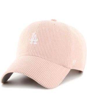 '47 Mlb La Dodgers Cord Base Runner '47 Clean Up Cap - Pink