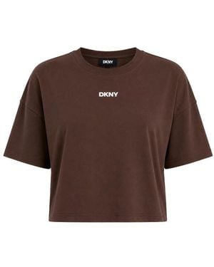 DKNY T-Shirts, Tops Und Polos - Braun