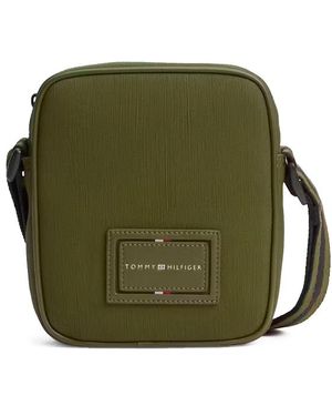 Tommy Hilfiger Mini Borsa Da Reporter Per Fondotinta - Verde