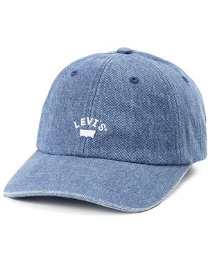 Levi's Cappello Con Logo Lazy Girl Jeans - Blu