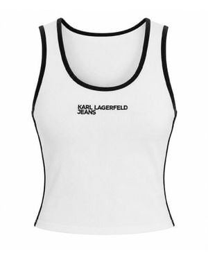 KARL LAGERFELD T-Shirts, Tops Und Polos - Braun