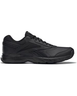Reebok Work N Cushion 4.0, Comode Scarpe Da Ginnastica Nere - Nero