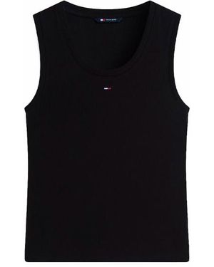 Tommy Hilfiger T-Shirts, Tops Und Polos - Schwarz