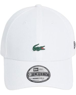 Lacoste X New Era Kappe - Weiß