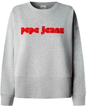 Pepe Jeans Strickjacken Und Pullover - Grau