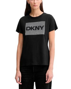 DKNY T-Shirts, Tops Und Polos - Schwarz