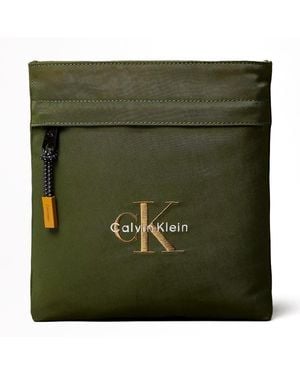 Calvin Klein Borsa Piatta - Verde