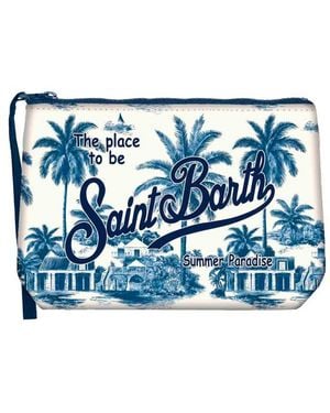 MC2 Saint Barth Alin001 Borsa Da Toilette St Barth Jouy - Blu
