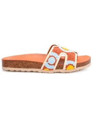 Verbenas Sandali Rami Dance Multi - Arancione