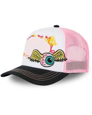 Von Dutch Cappello Trucker Con Occhiello - Rosa